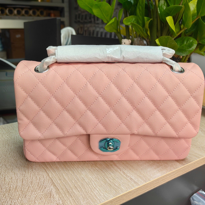 S107362 PINK CHANEL CLASSIC FLAP