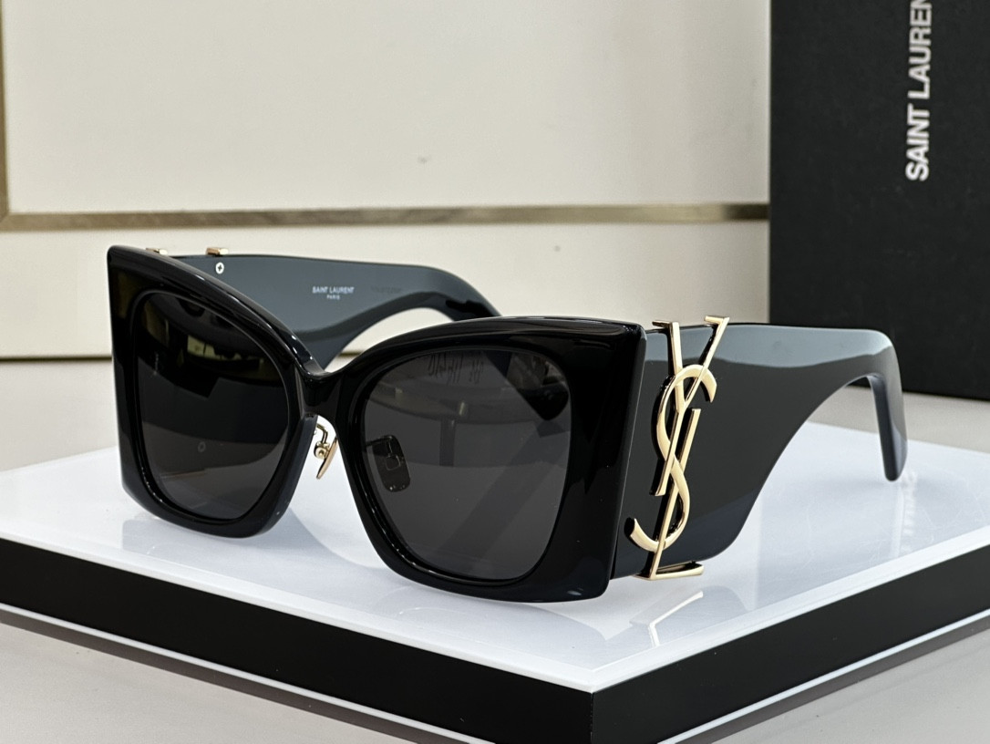 SLM119 YSL BLACK SUNGLASSES