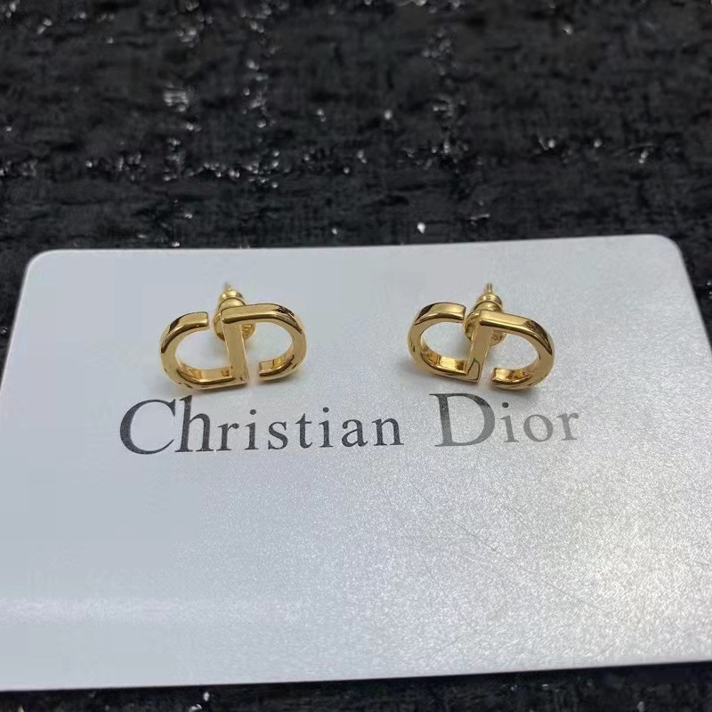 S30793 DIOR CD LOGO EARINGS