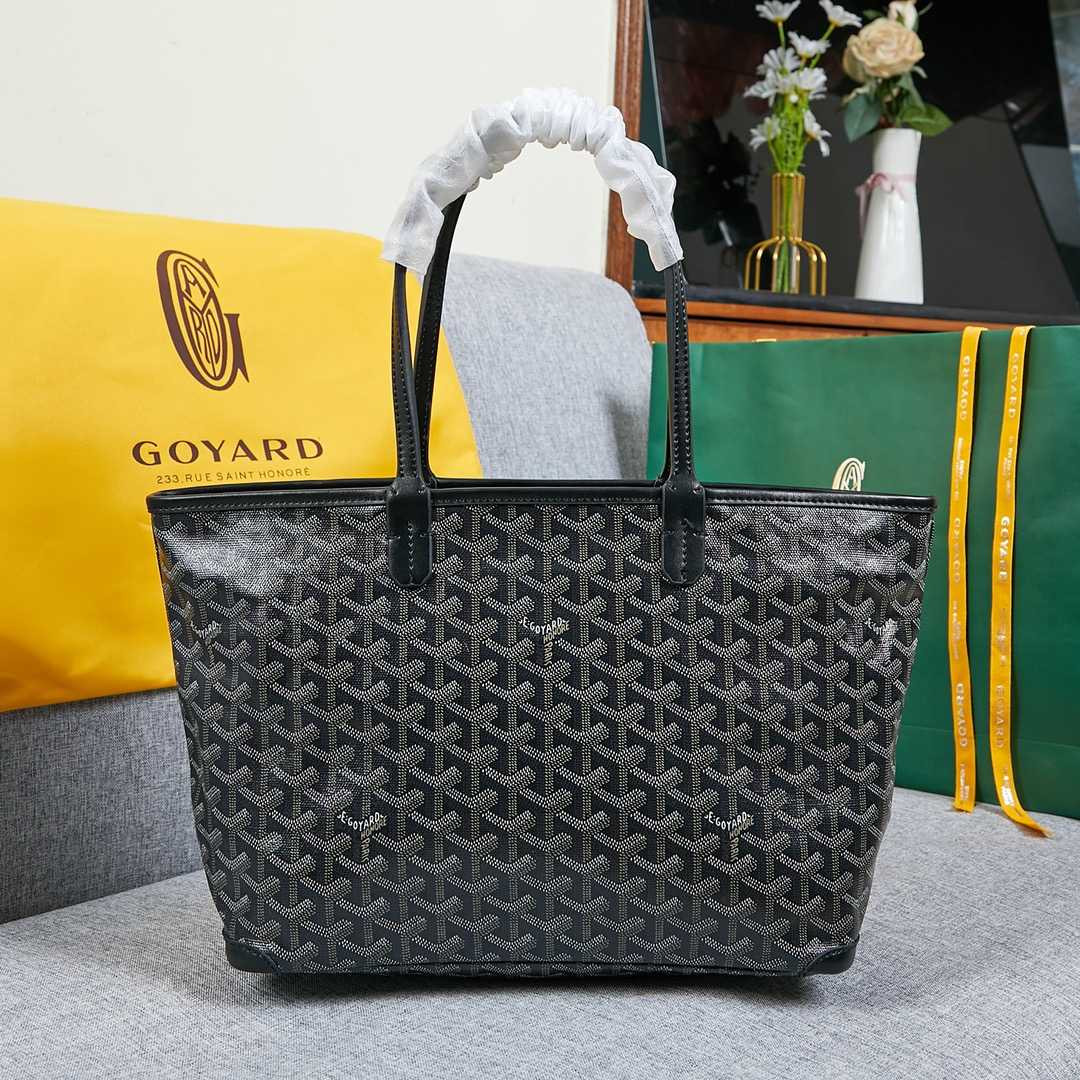 S70204 BLACK GOYARD ARTOIS BAG