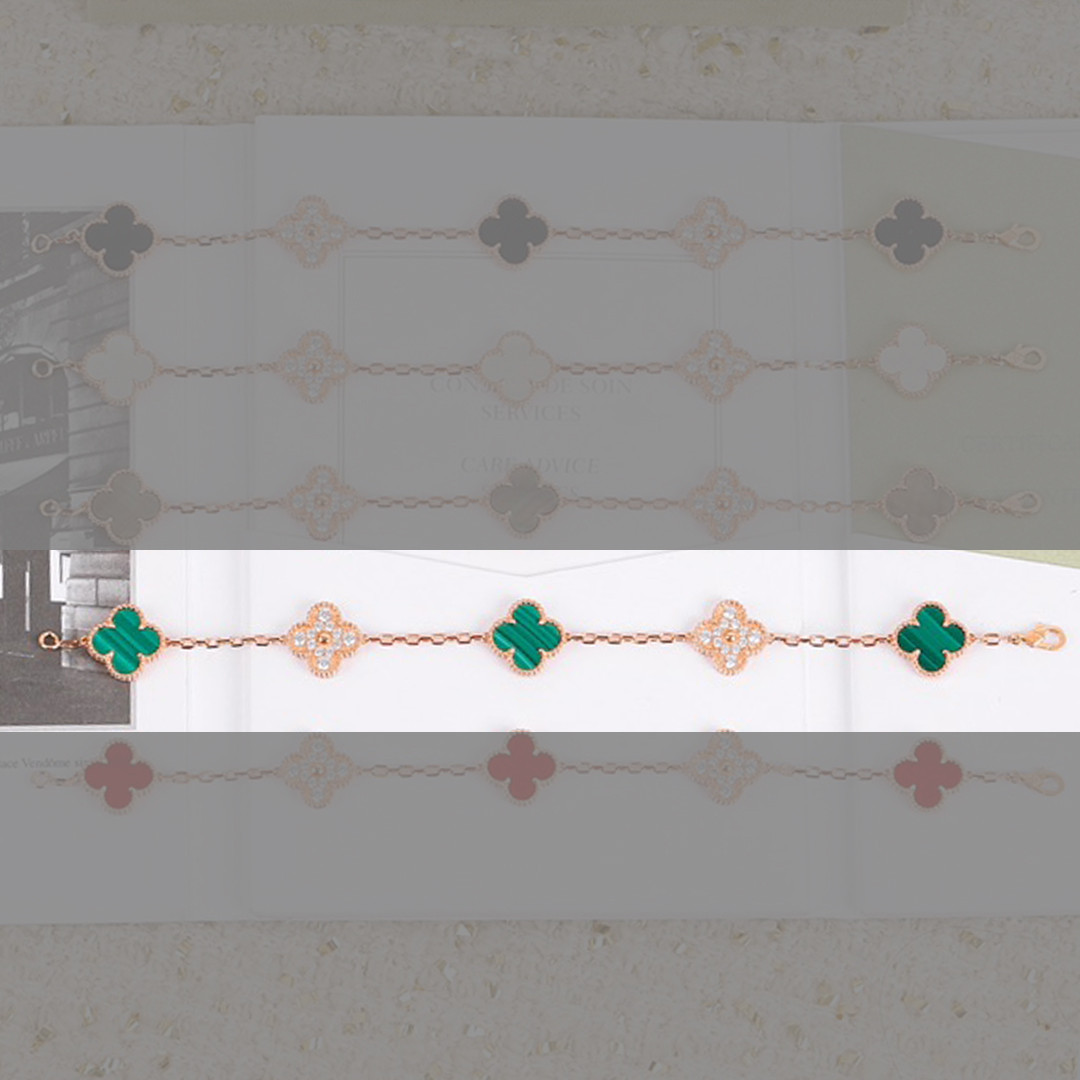 S32166 GREEN VCA BRACELET