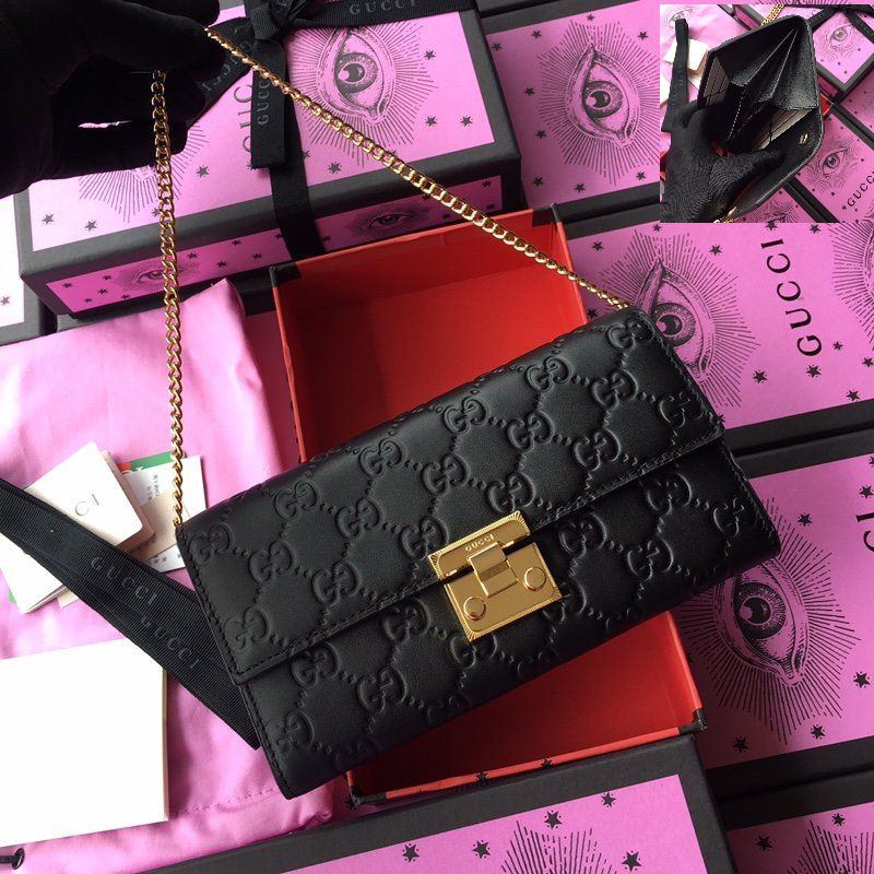 453506 BLACK GUCCI PADLOCK 19cm