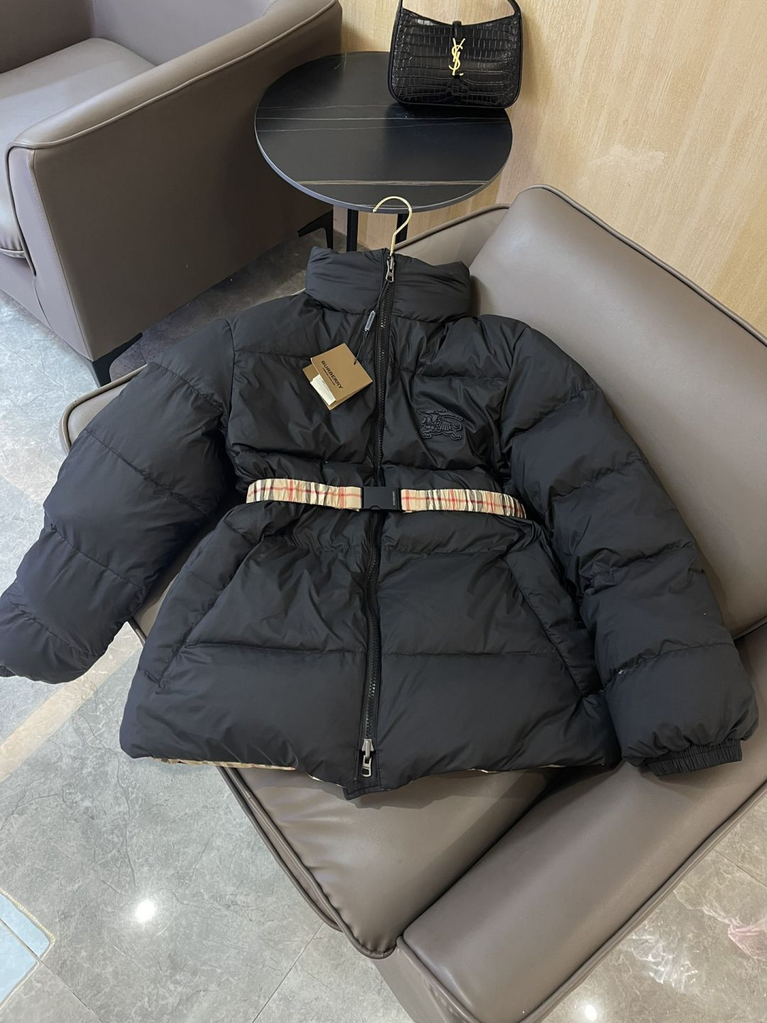 S102051 REVERSIBLE PLAID JACKET