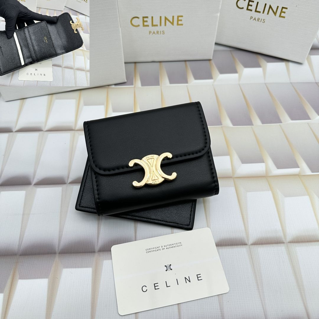 16332 CELINE TRIOMPHE WALLETS
