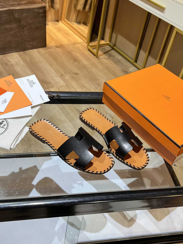 S38134 HERMES SLIPPERS (3colors)