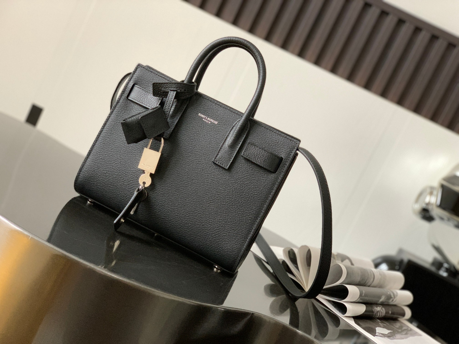S70874 PRADA BLACK BAG