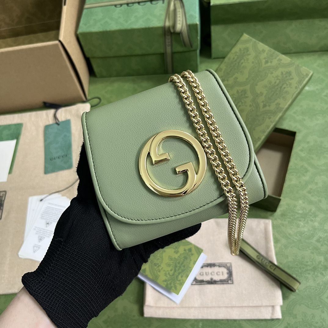 725219 GUCCI BLONDIE MEDIUM CHAIN WALLET