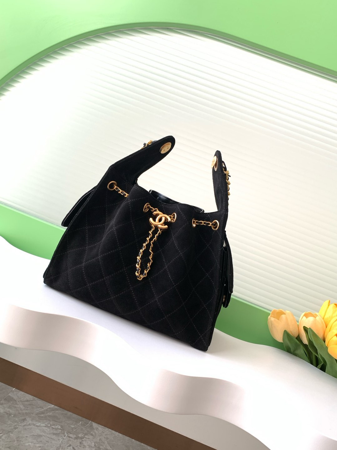 S138043 Chanel Hobo Shoulder Bag 30cm