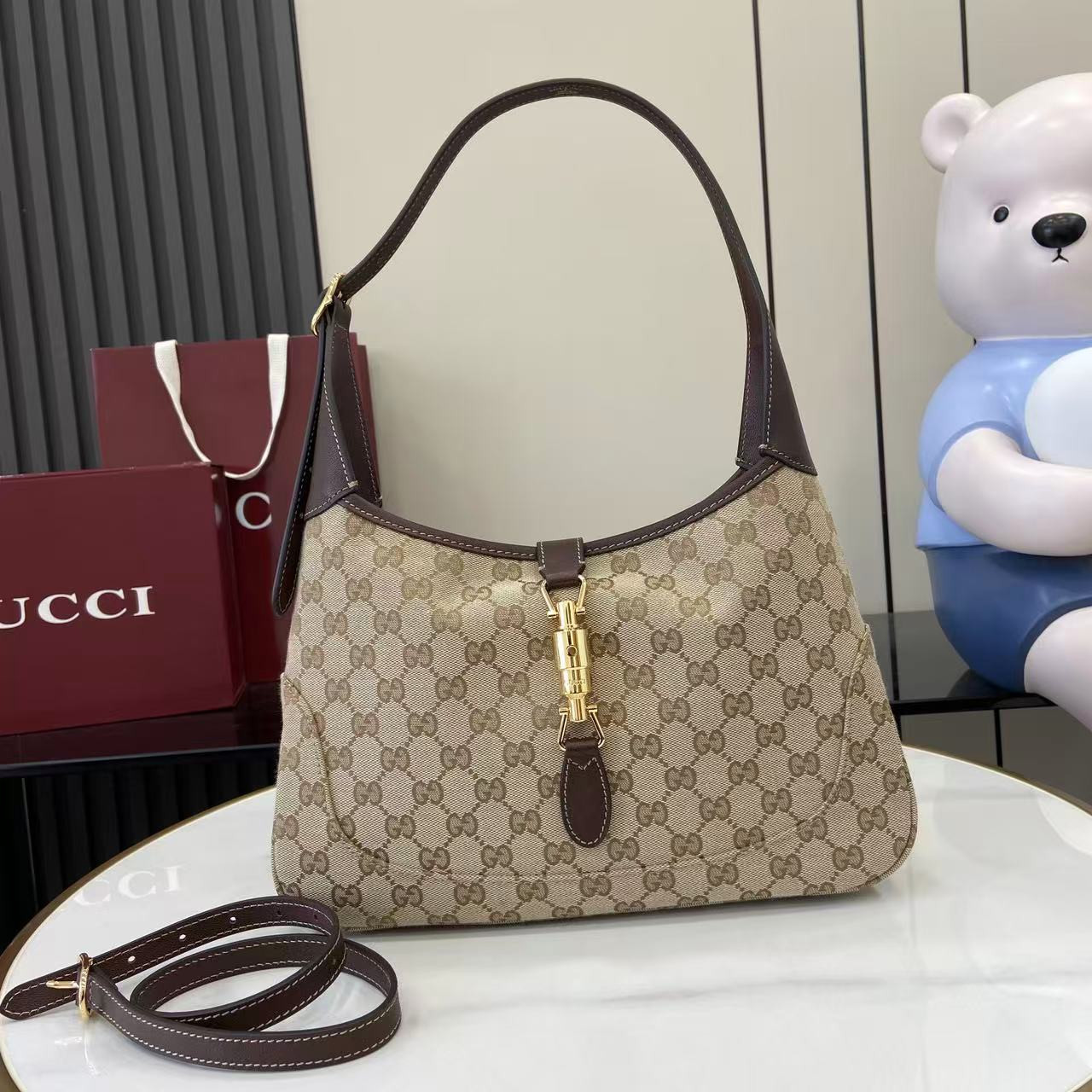 863136 Gucci Jackie 1961 medium shoulder bag