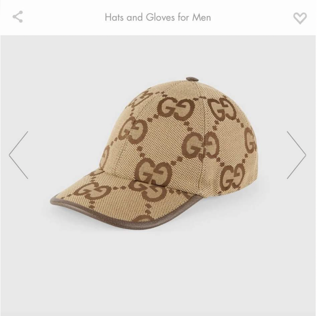 S28908 CLASSIC GG HAT