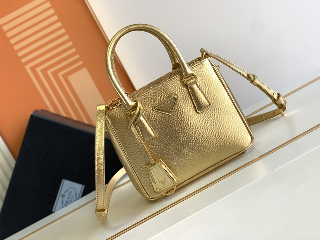 1BA906 GOLD PRADA GALLERIA 20CM