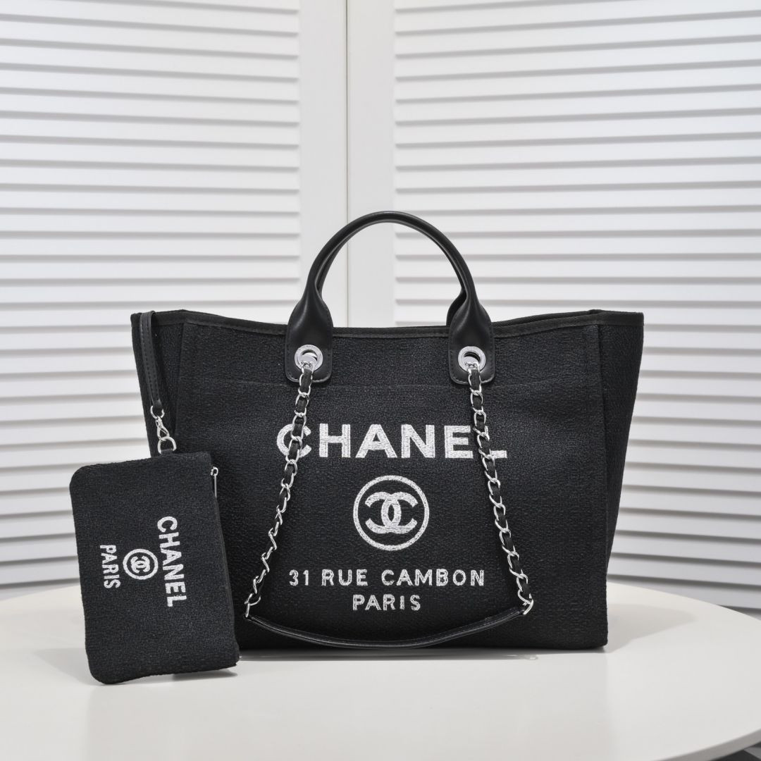 S94670 CHANEL BAG (ALL BLACK)