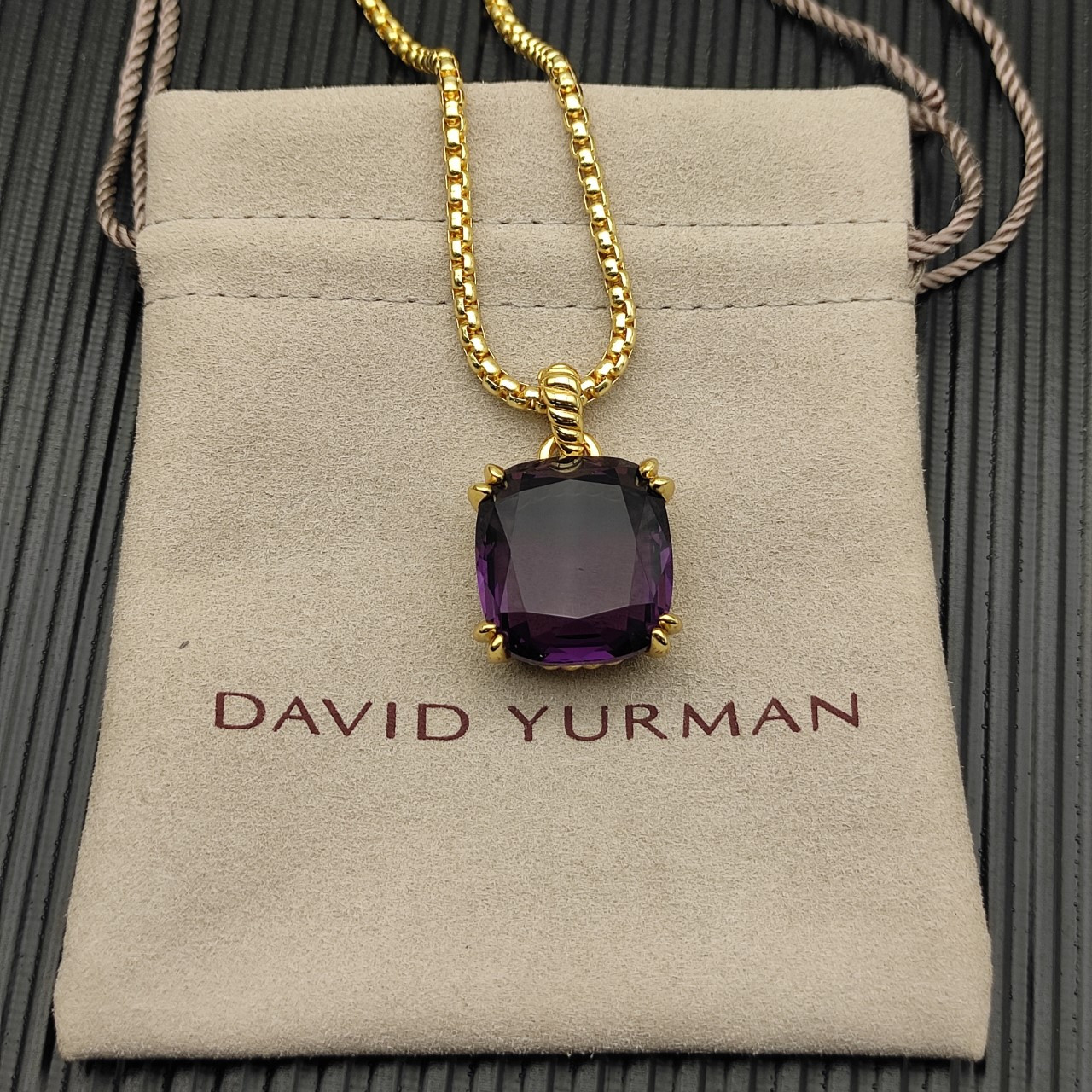 S141123 David Yurman 22mm Crystal Marbella Necklace
