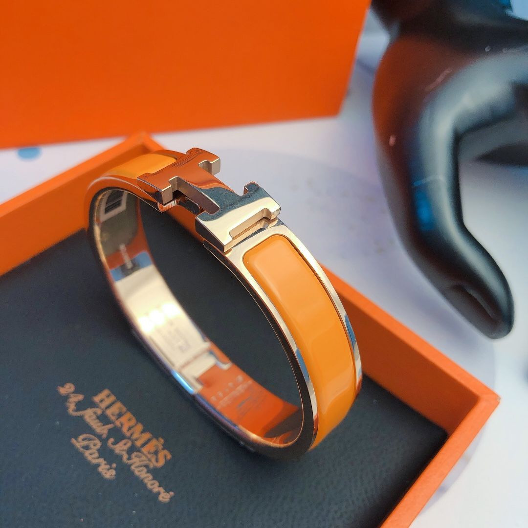S09432 ORANGE HERMES BRACELET