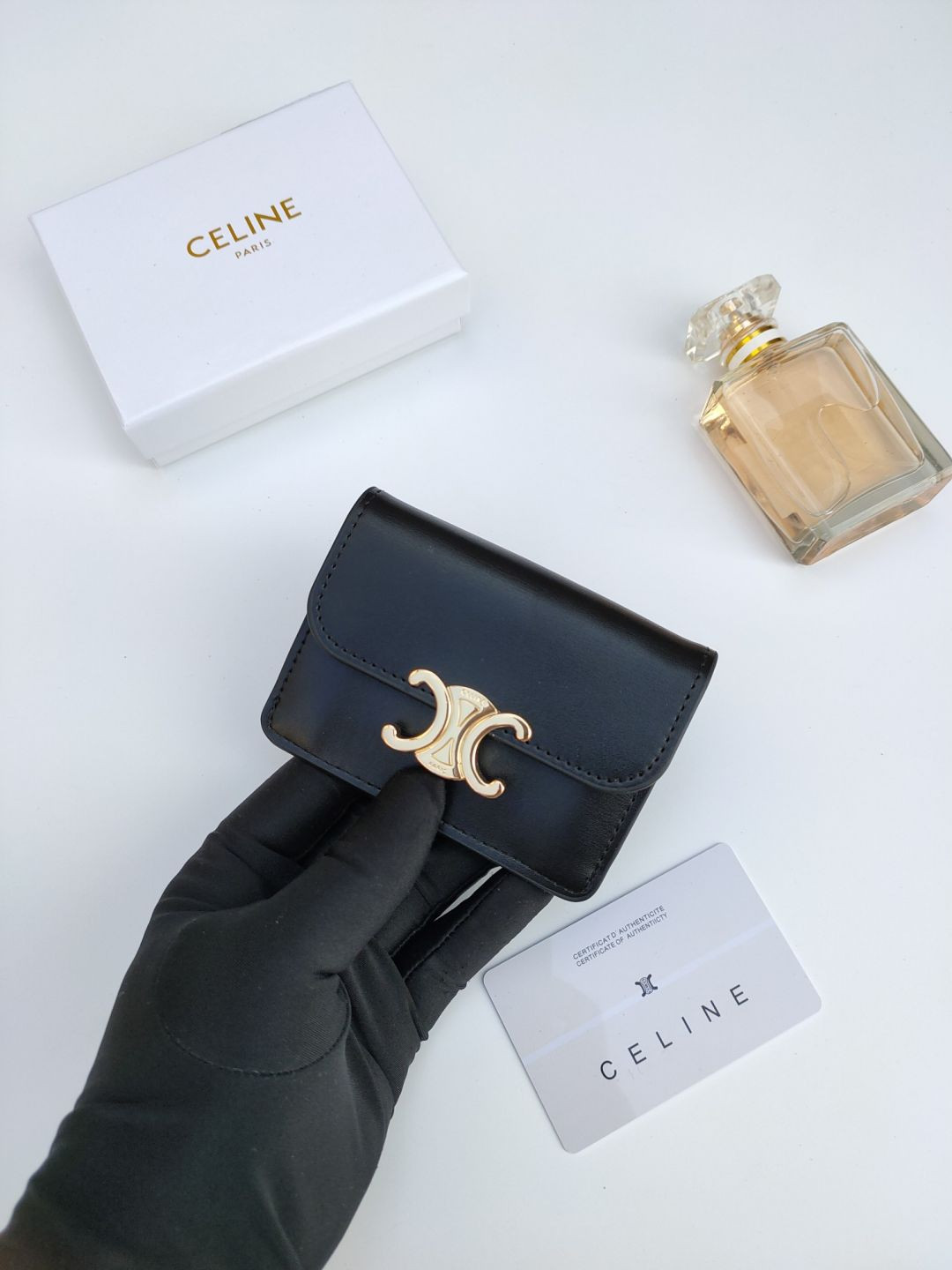 101583 CELINE TRIOMPHE WALLETS