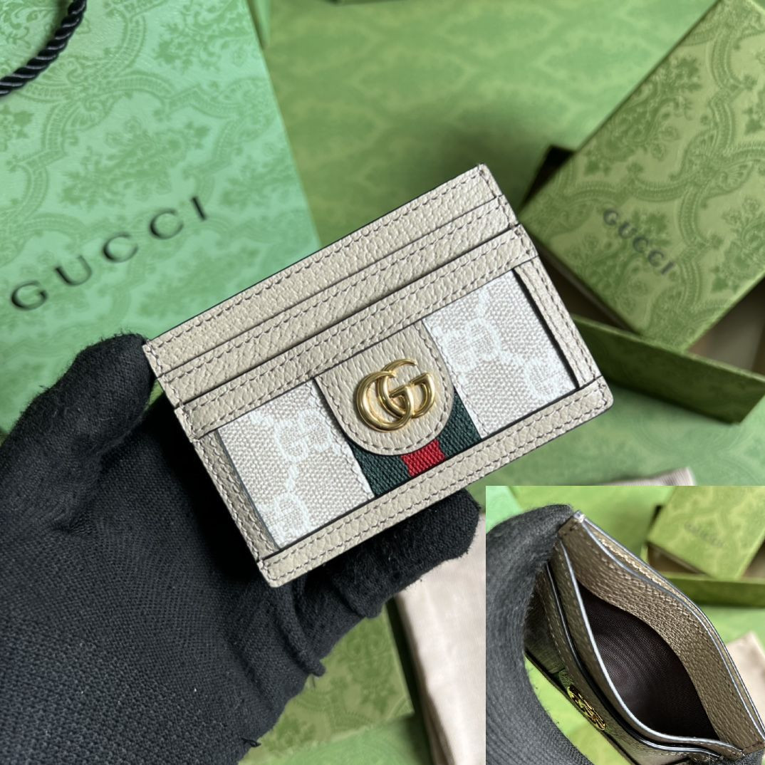 523159 OPHIDIA GG CARD CASE