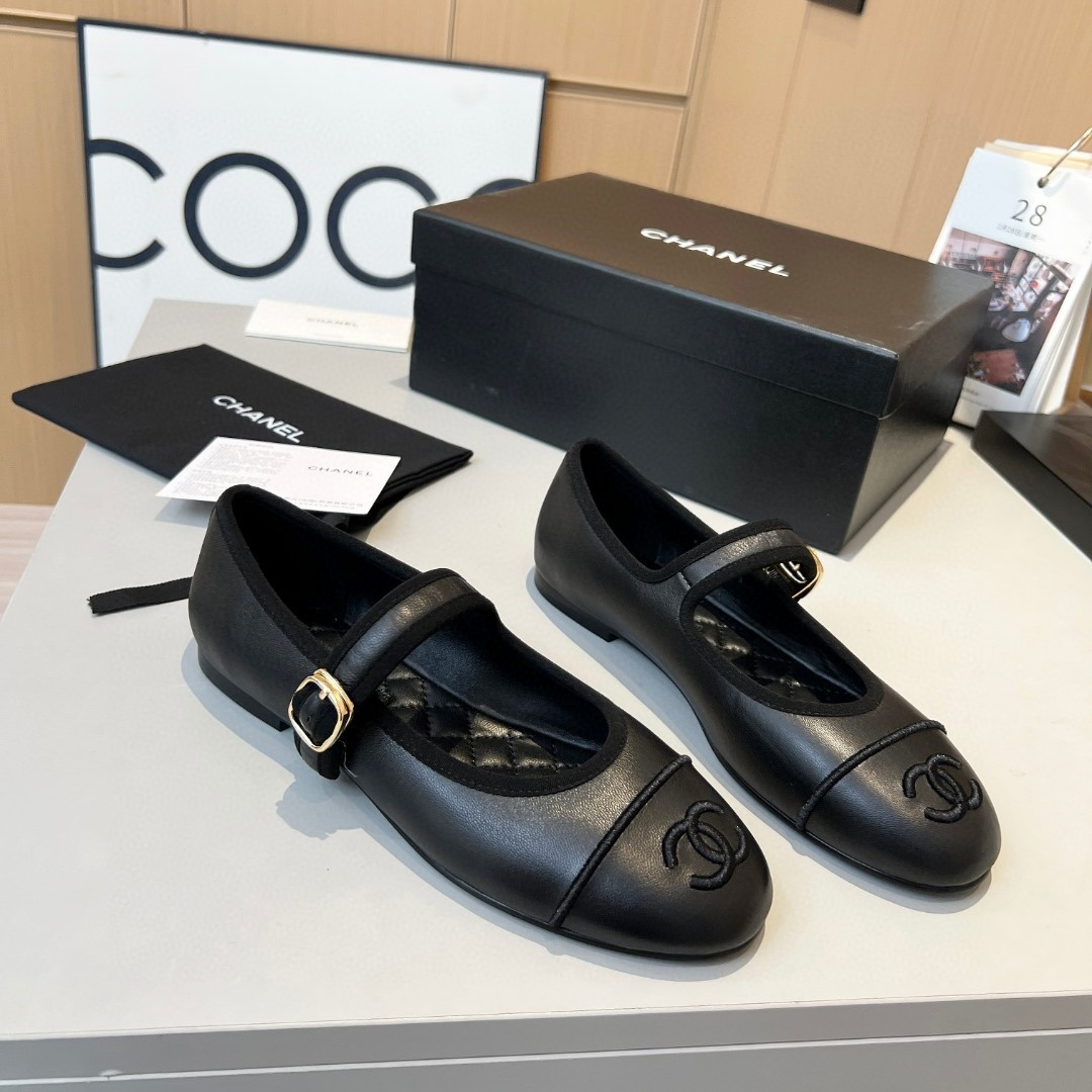 S141921 BLACK Chanel Women's Mary Jane Shoe