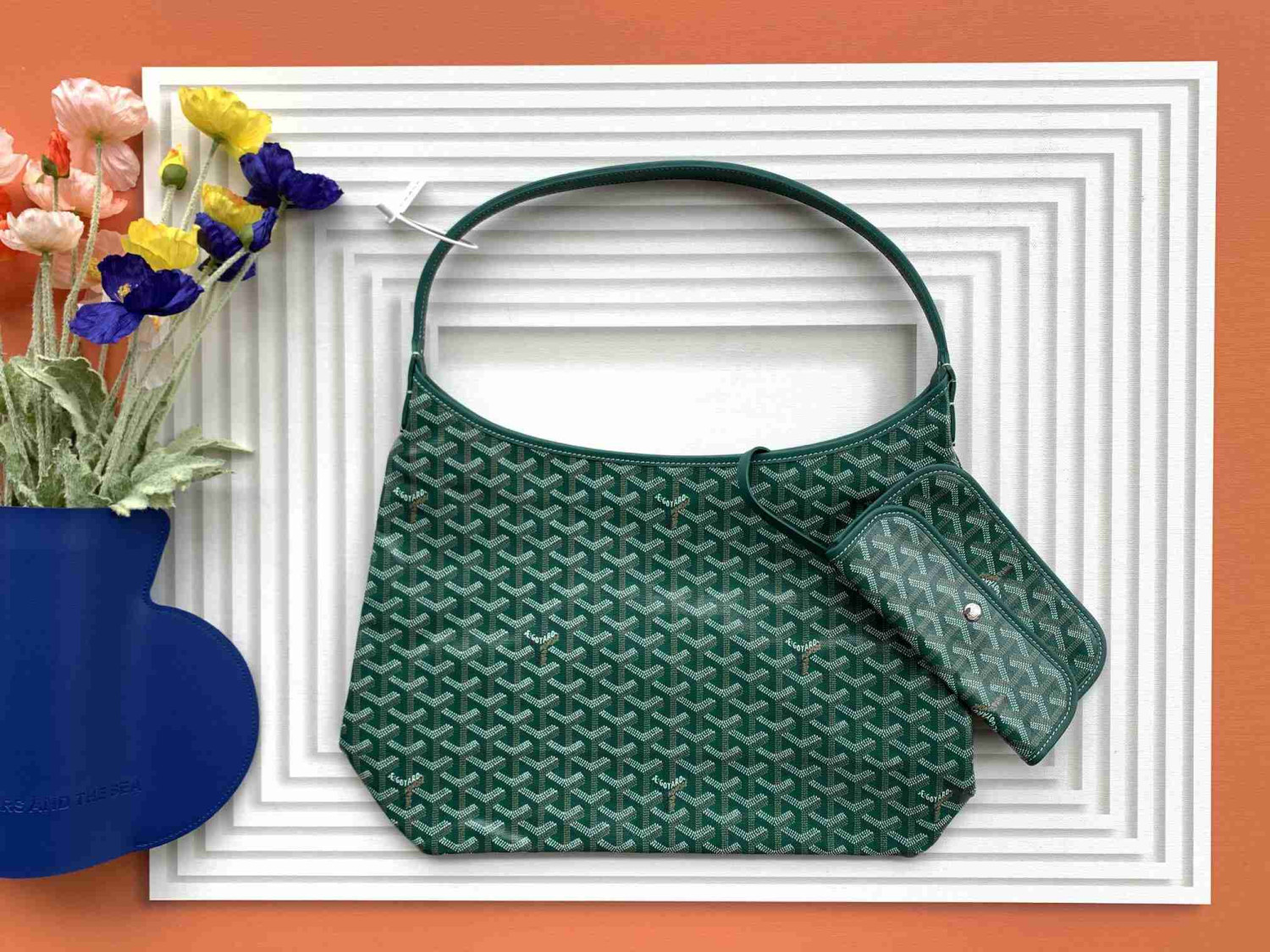 S53995 GOYARD BOHO GREEN 27CM