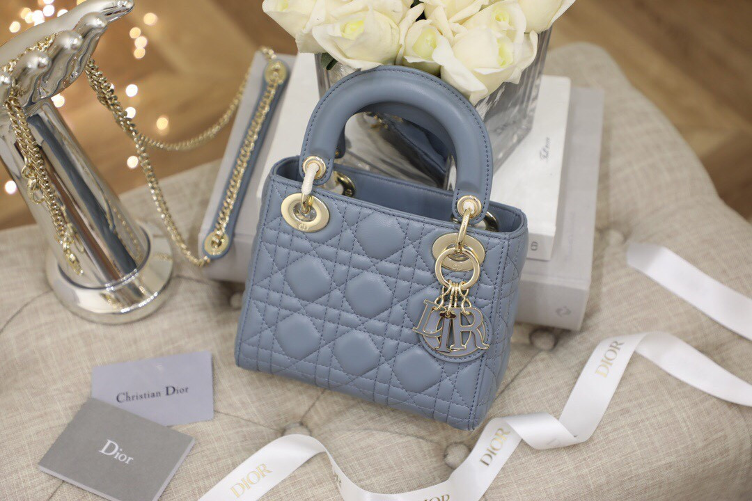 S53249 BLUE MINI LADY DIOR 17cm